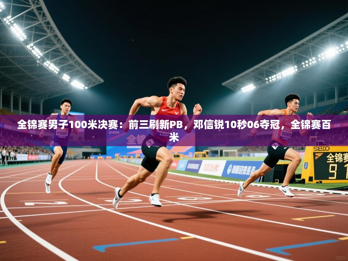 开云体育直播平台-全锦赛男子100米决赛：前三刷新PB，邓信锐10秒06夺冠，全锦赛百米  第2张