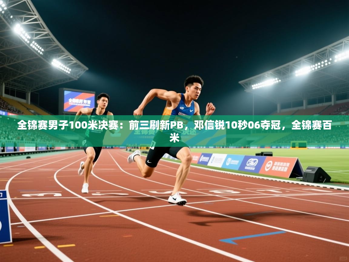 开云体育直播平台-全锦赛男子100米决赛：前三刷新PB，邓信锐10秒06夺冠，全锦赛百米  第3张