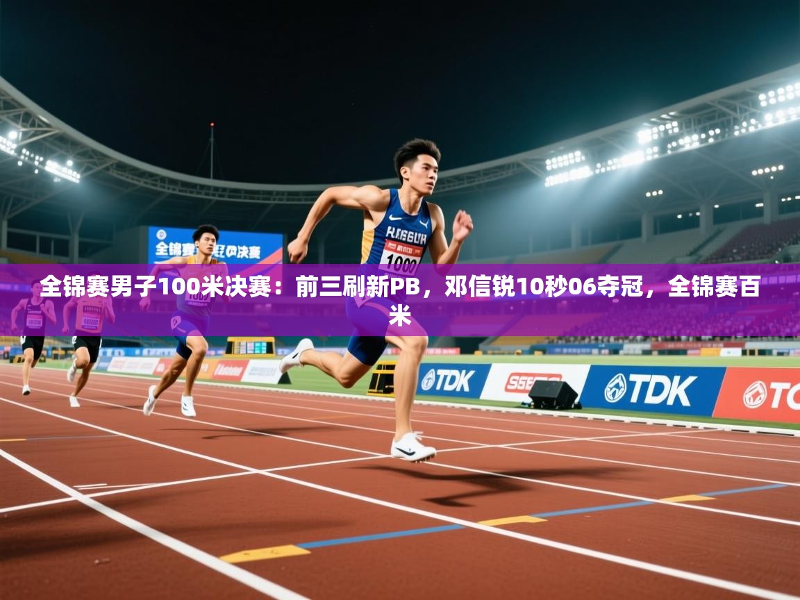开云体育直播平台-全锦赛男子100米决赛：前三刷新PB，邓信锐10秒06夺冠，全锦赛百米  第4张